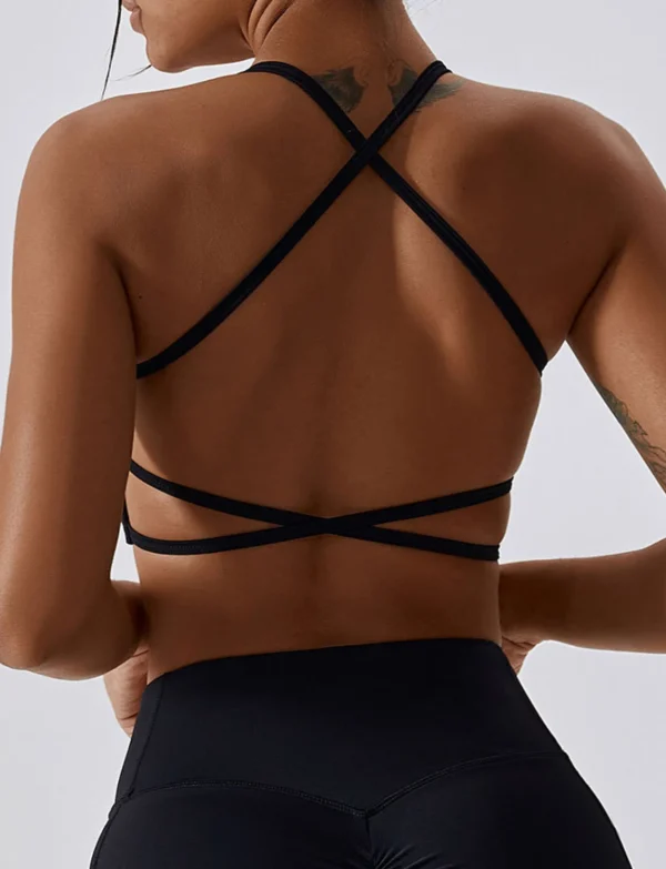 Estela black top na bretele