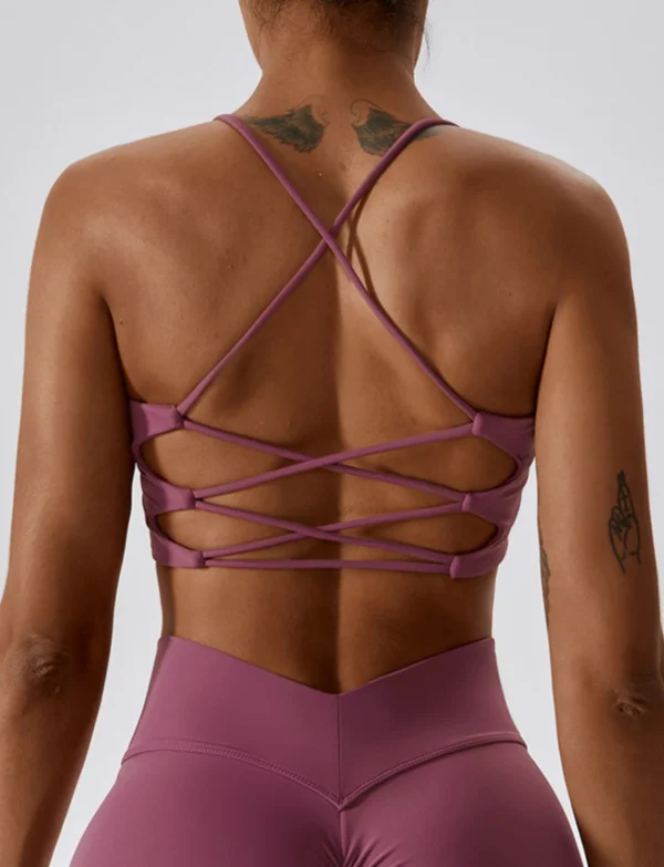 Sena rose top na bretele